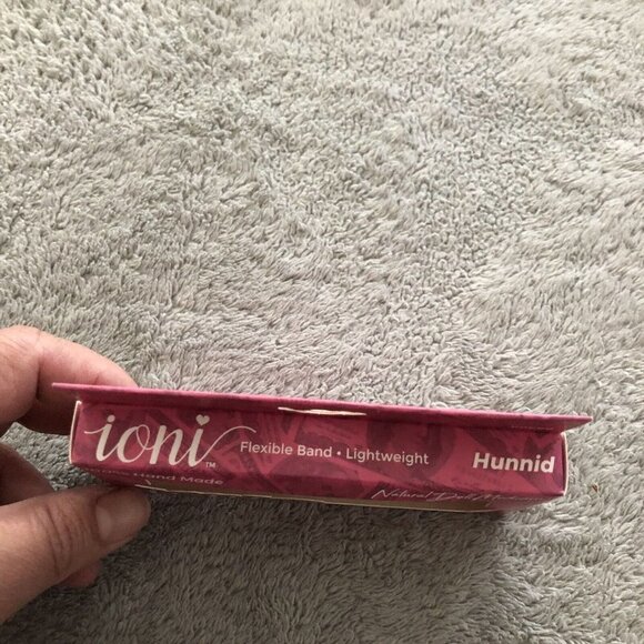 Ioni 3D Faux Mink Eyelashes 68675 100% Handmade-Luxury Lashes w Perfect Brow Kit - Picture 3 of 4